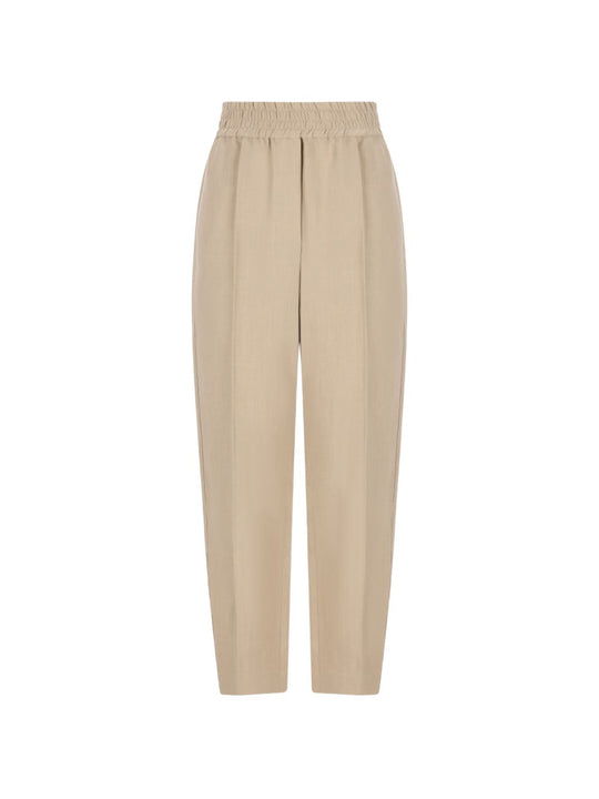 Linen Blend Trousers