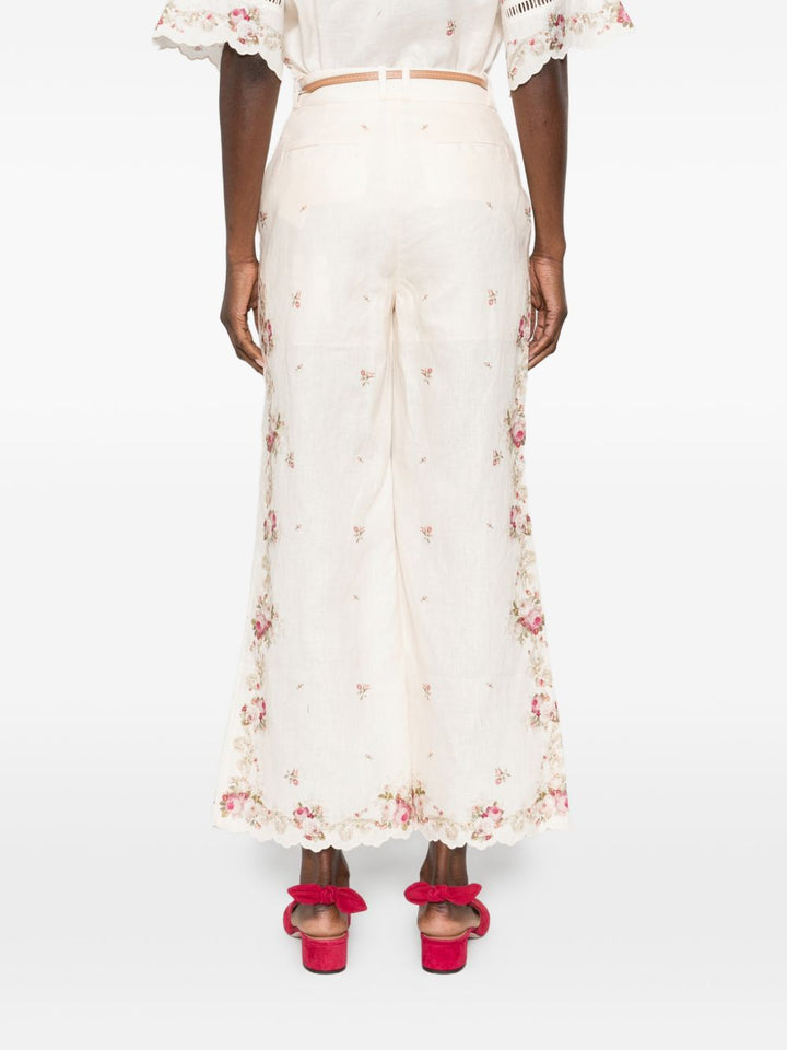 Zimmermann Trousers - Light and natural | dc35678e1501ad261939680ee07c7c312766fb7e