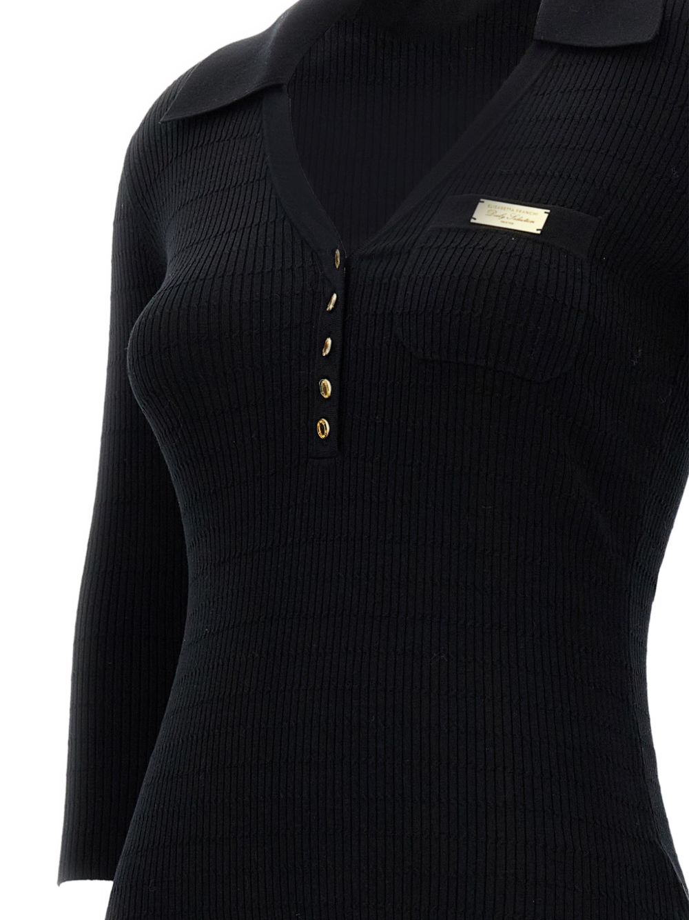Elisabetta Franchi Sweaters - Blacks and greys | 6b1356d101f8fbbb4c2e287a06d960f6b7273041
