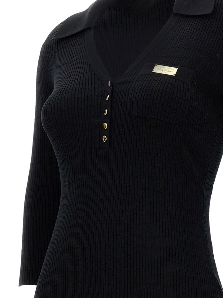 Elisabetta Franchi Sweaters - Blacks and greys | 6b1356d101f8fbbb4c2e287a06d960f6b7273041