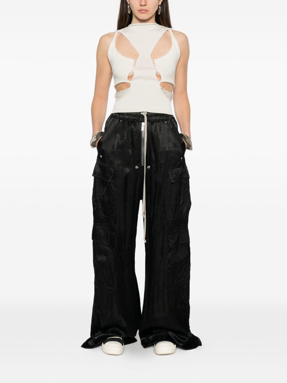 Rick Owens Trousers - Blacks and greys | 43bcdaafaa277363a1a8aa1bcb26ca9d4997f7ba