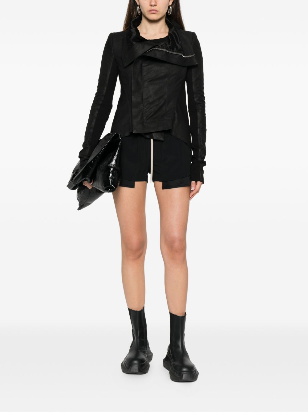 Rick Owens Shorts - Blacks and greys | 23ac547aa06f81b88d8e6d1bd123b0fc3dd7c53a