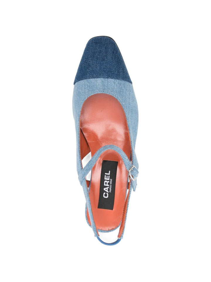 Carel Paris Flat shoes - Blue and green | 3a986cae9de55a8ab067b3db04c072e670f5c0d7