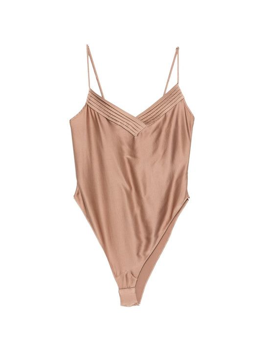 Silk Satin Bodysuit