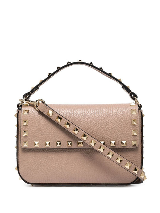 Rockstud Leather Mini Bag