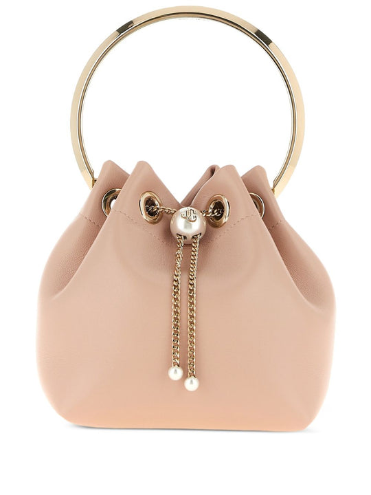 Bon Bon Leather Bucket Bag