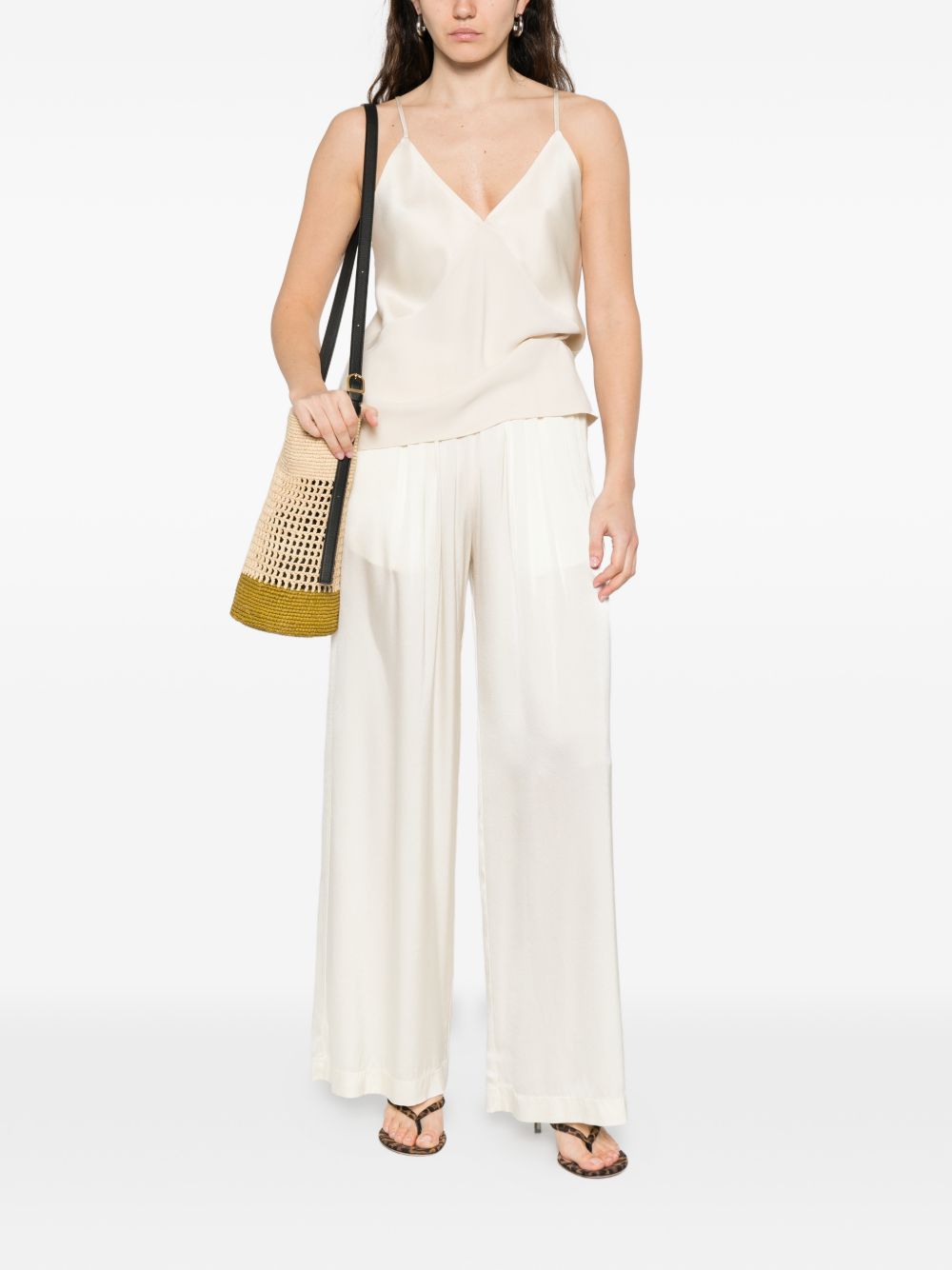 Forte Forte Trousers - Light and natural | df4e858a1e2420ebc63a6c77da2bedf527a70f37