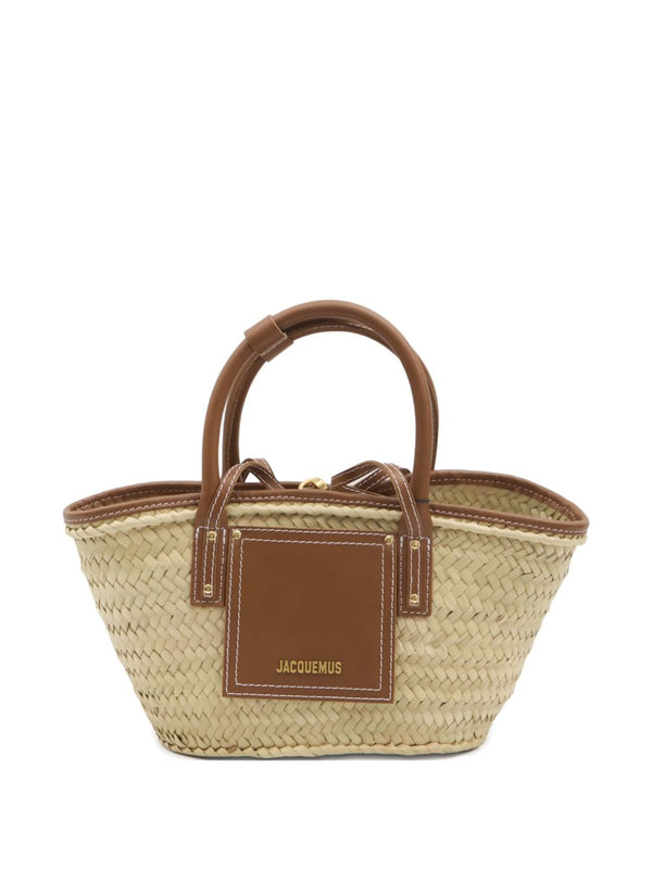 Le Panier Soli Rafia Basket Bag