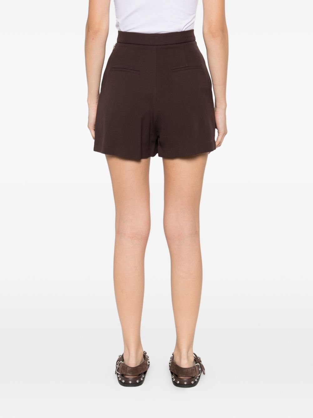 Elisabetta Franchi Shorts - Brown | ea330df2b27be529fc019529f63697268e75aaa5