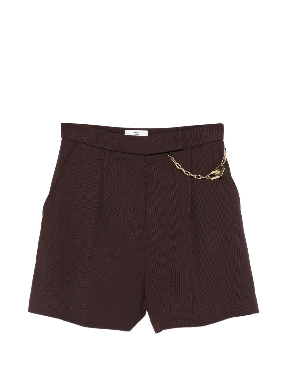 Elisabetta Franchi Shorts - Brown | 8f6b91dabbddc057ce45bee5c601bf3da5dfa075