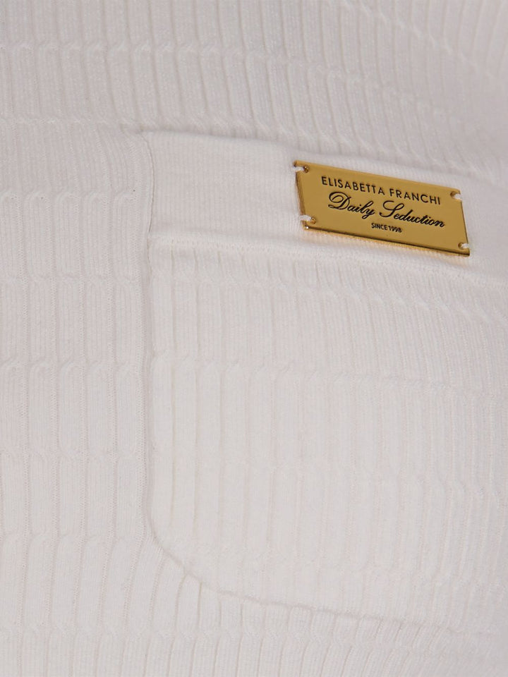 Elisabetta Franchi Sweaters - Light and natural | 0a02c420e301435c4dedc924c5ad930e8f94be43