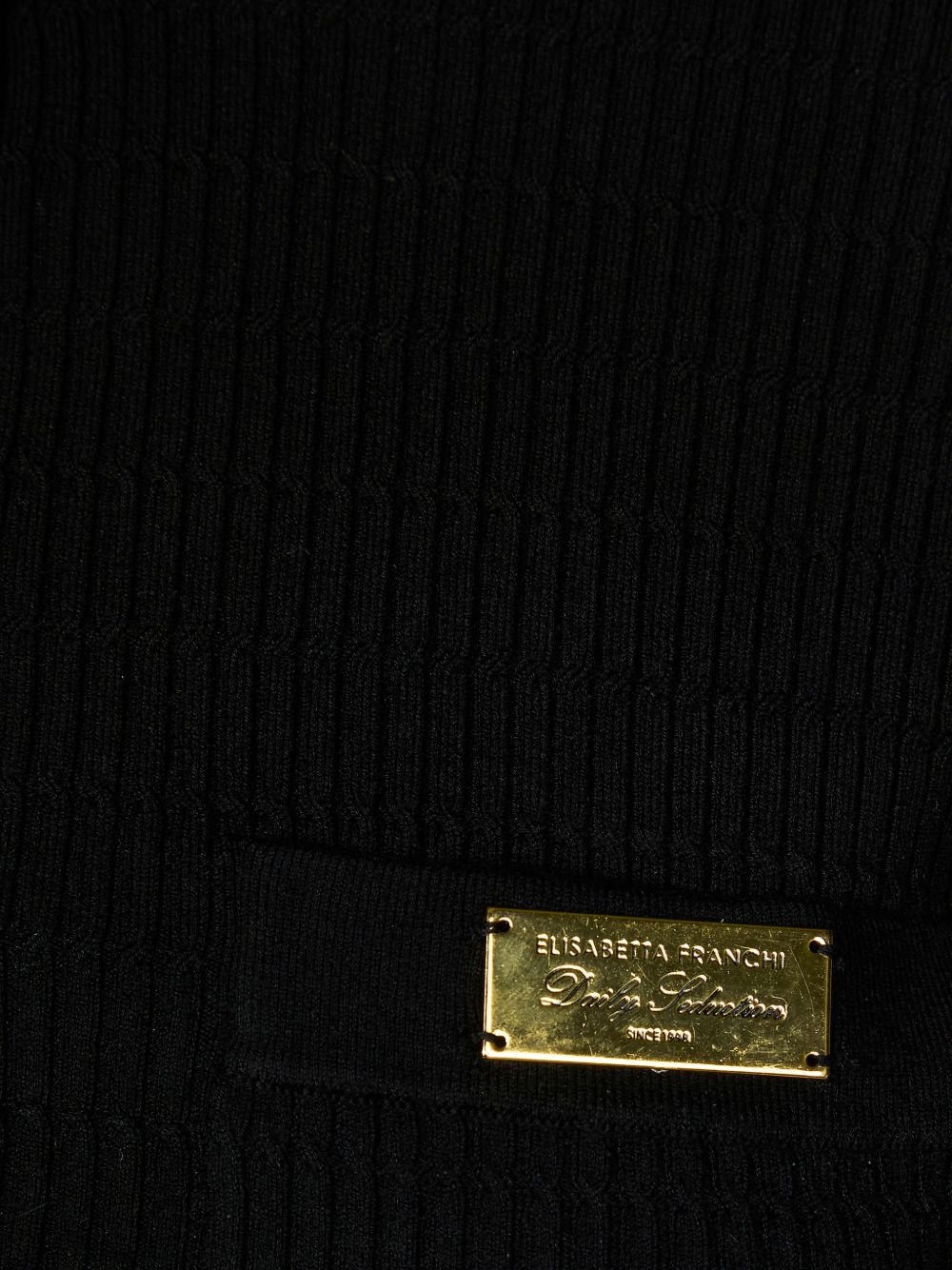 Elisabetta Franchi Sweaters - Blacks and greys | 9790e54635d6b671e6a4793df02c6f7ca9f7cc70