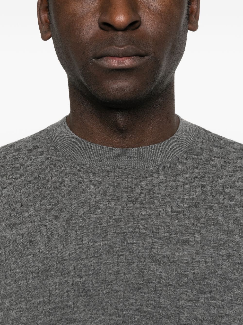 Emporio Armani Sweaters - Blacks and greys | 746ac2b0a636a7ee6a23c8eae6e5c84da43aef64