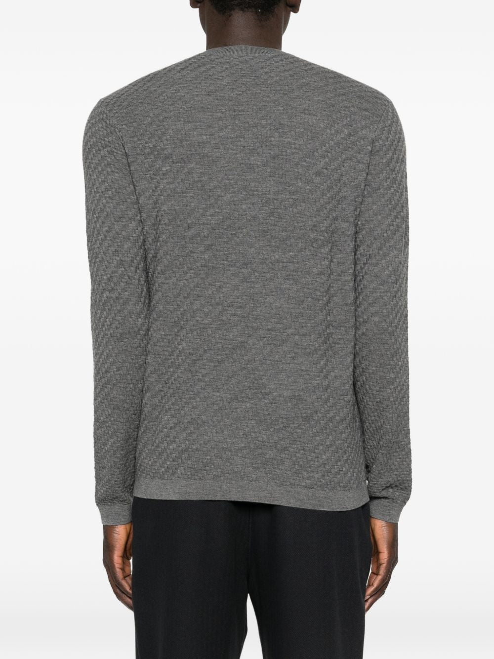 Emporio Armani Sweaters - Blacks and greys | fad10df6a345ad4926baaea81039a318b3cc51d6