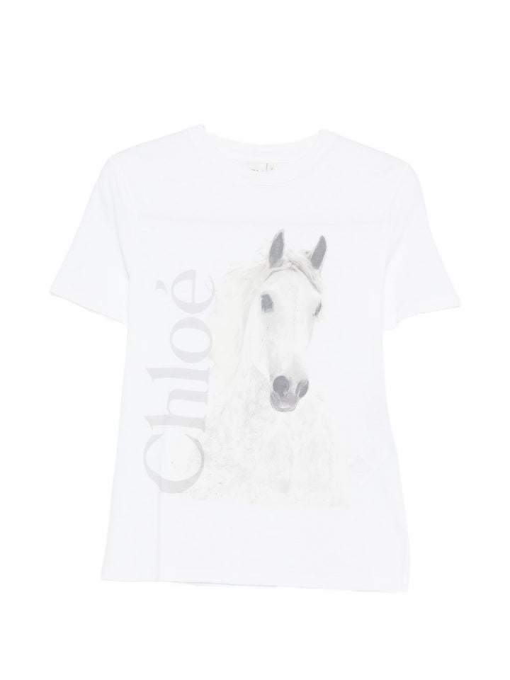 Chloè T-shirts and Polos - Light and natural | 16d0a8f2fe954528319b8460722c04a0efcbebc9