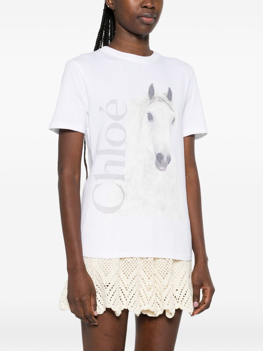 Chloè T-shirts and Polos - Light and natural | 9a22bebbc24e5a362d5464968da0ae90587b38a5