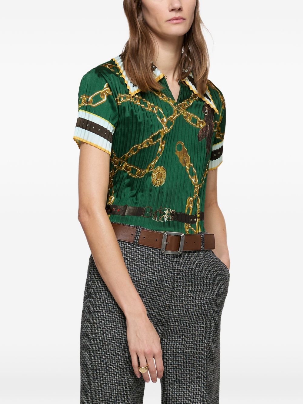 Acne Studios Shirts - Blue and green | c99540a179eac9f6eddfceee7afef47bcc5db06b