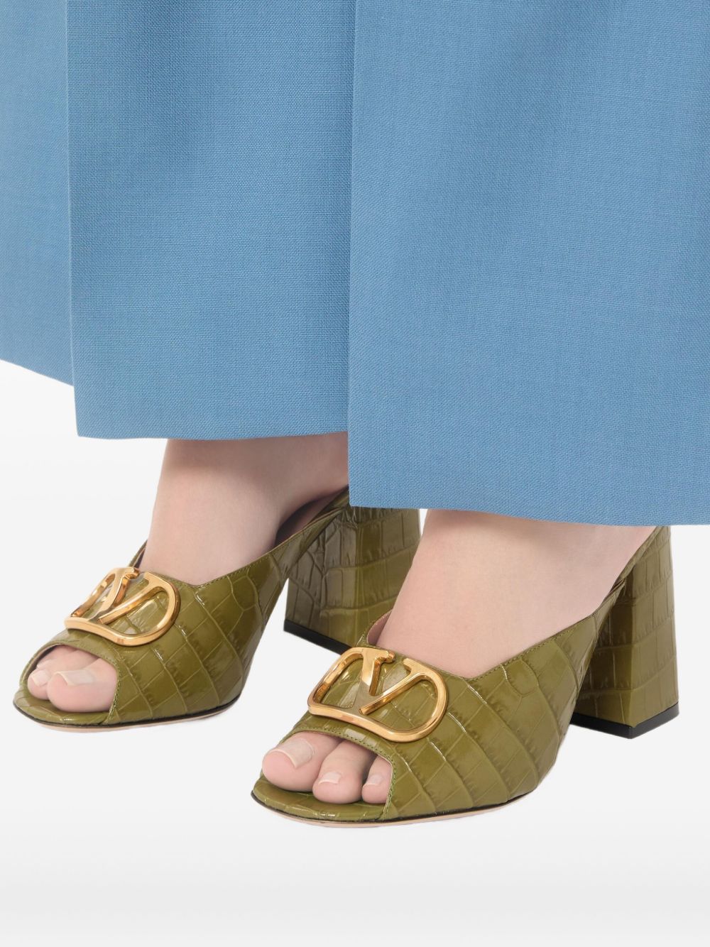 Valentino Garavani Sandals - Blue and green | ef654ebbee3f249628b70a17c27fa68fb572d30e