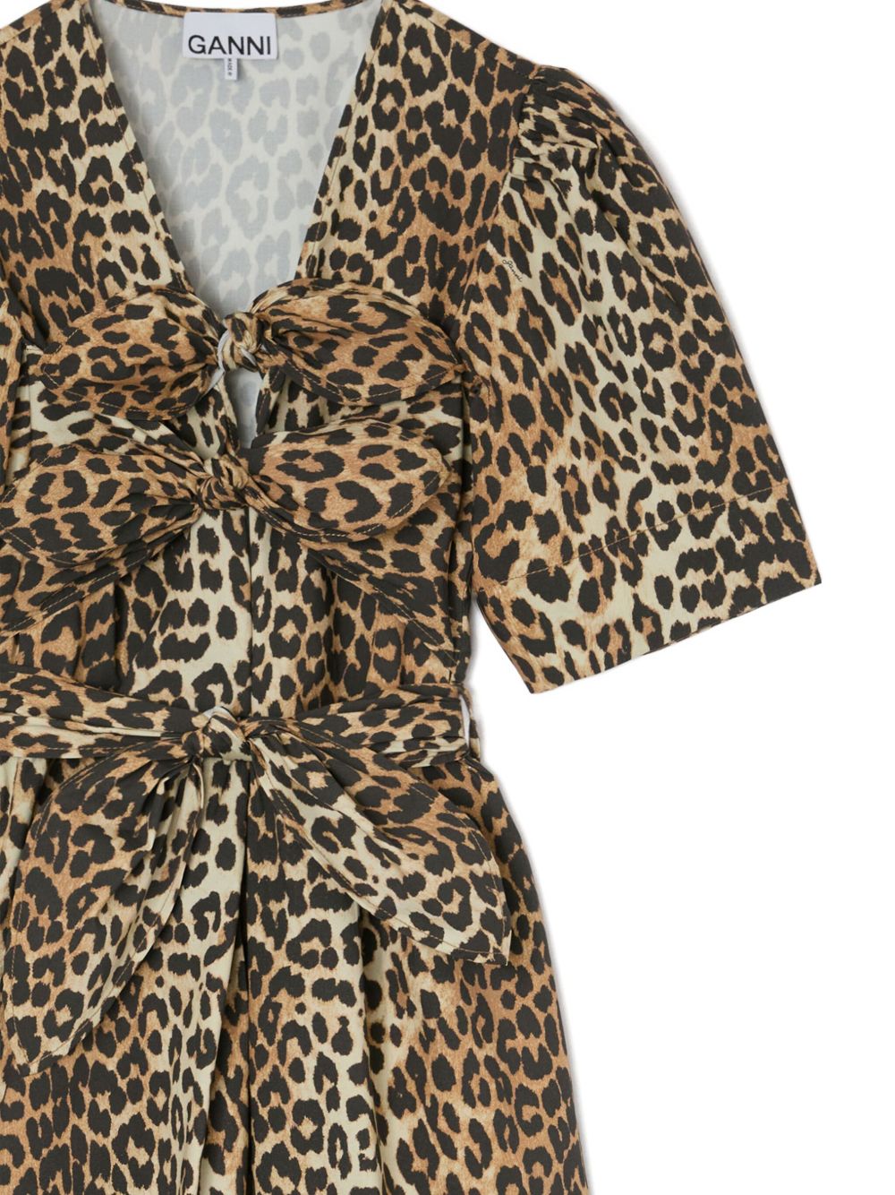 Ganni Dresses - Brown | 727dd005f1354606ced55f9cadc2f2d2e381481b