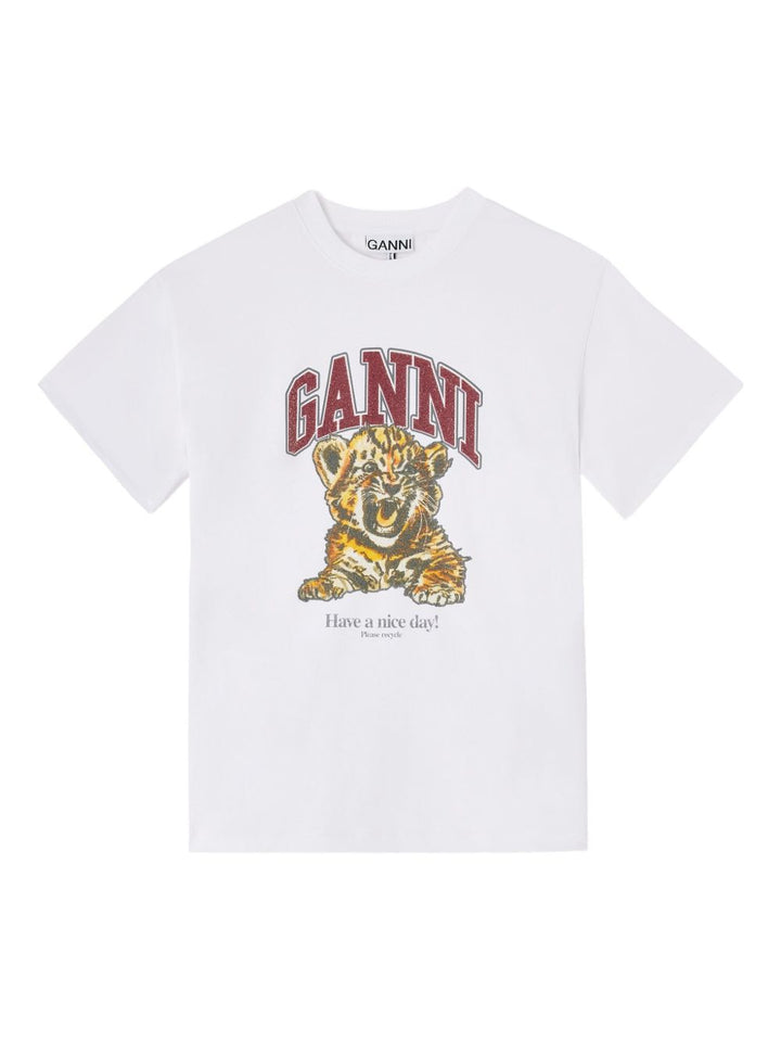 Ganni T-shirts and Polos - Light and natural | ede75ca9e8d2c6011ada8f23d6246dcd2c744496
