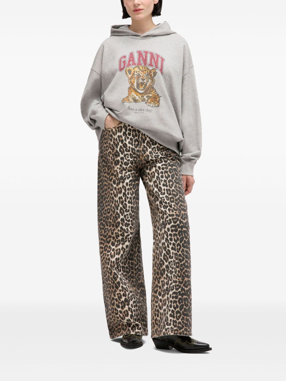 Ganni Sweaters - Blacks and greys | 108de104e51facbdcb2dee78e5c4677a464c1ae3