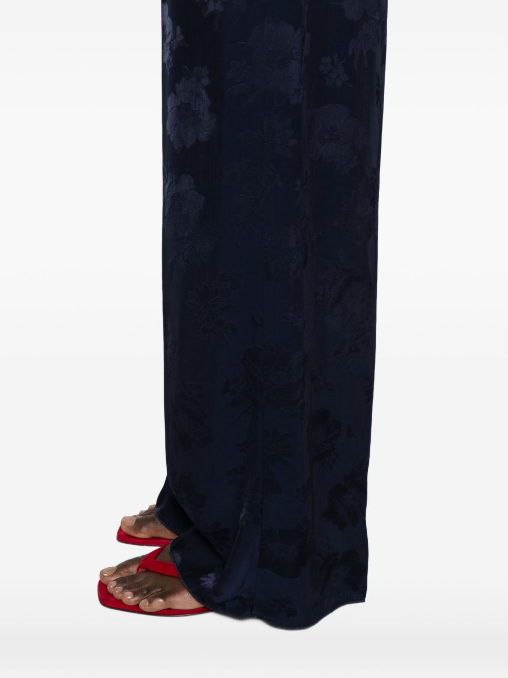 Forte Forte Trousers - Blue and green | ddee46977c861c0407954e3bfee477bee44dbb7d