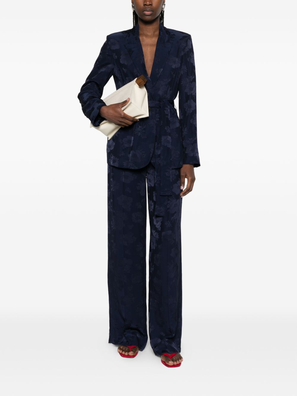 Forte Forte Trousers - Blue and green | 17768e29ebf6d630f95778788d579ce379f33bec