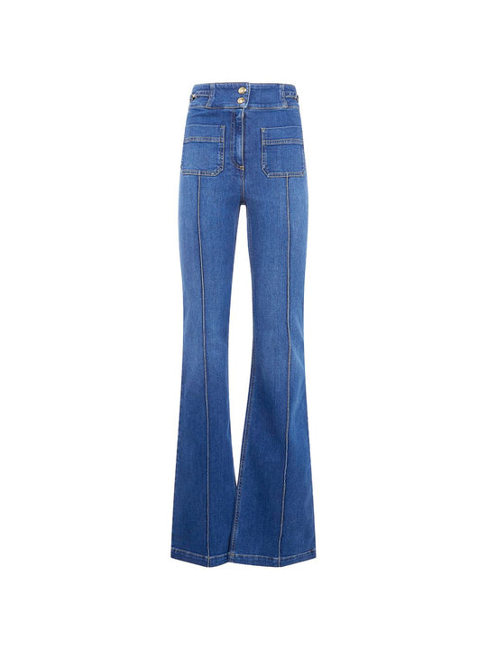Flared Denim Jeans