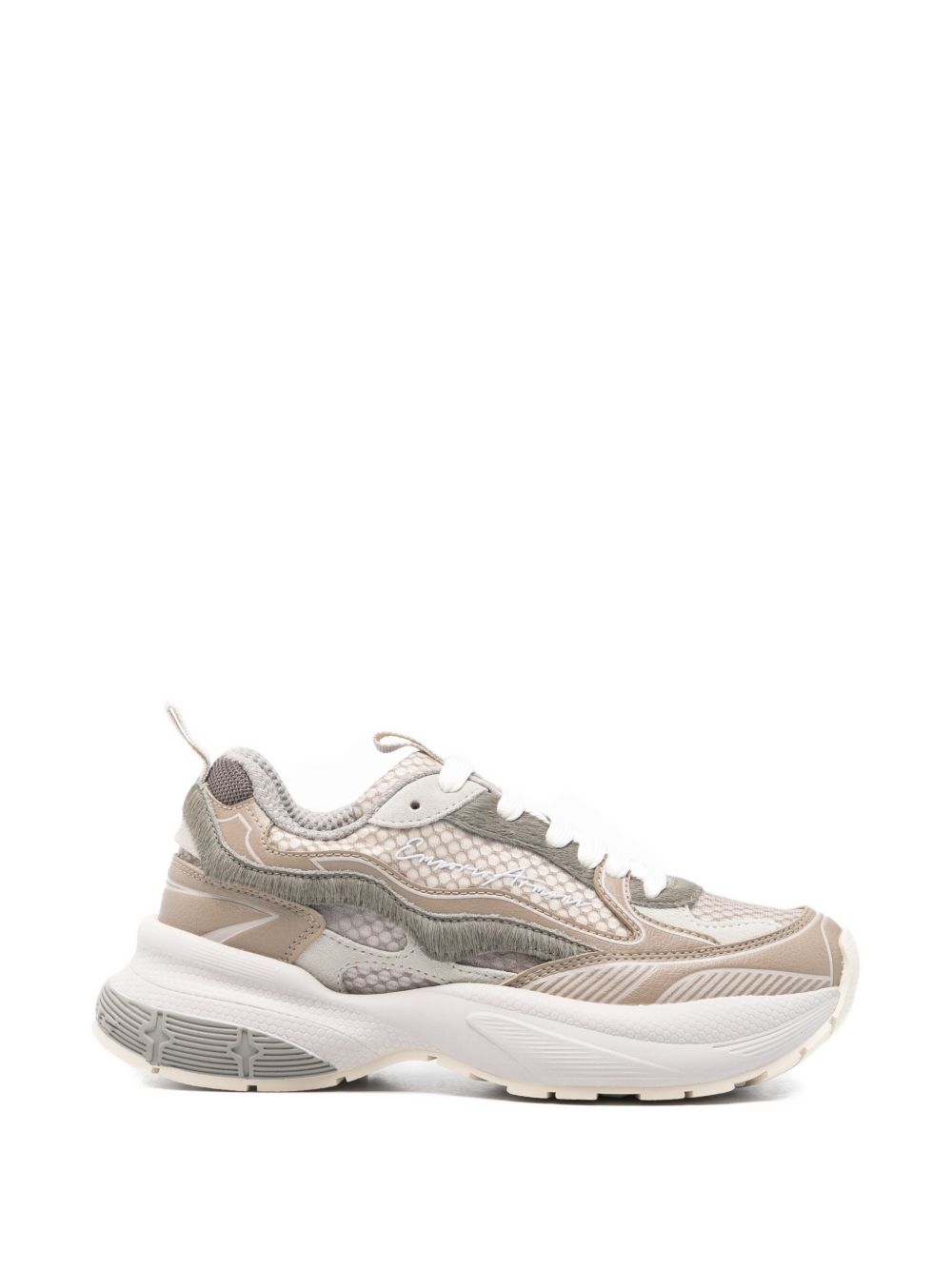E.Armani Exclusive Pre Sneakers - BEIGE | fc0035dce344c76214cfea74dfd8cd8efd521fff