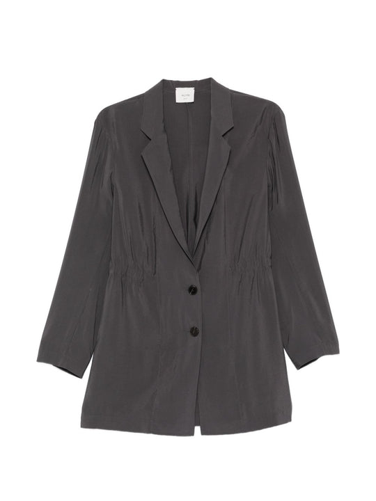 Single-Breasted Blazer Jacket