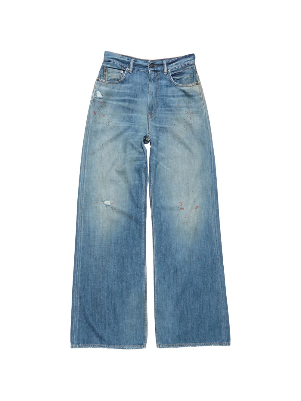 Acne Studios Jeans - Blue and green | 486a75546b13eec510c17490d9c2d85261a7d10b