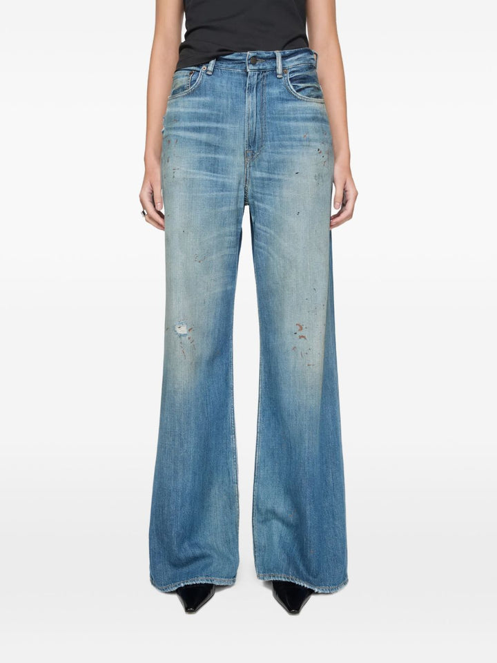 Acne Studios Jeans - Blue and green | 8e7b3245b45f0afa03def05a2ba5842842254bc4