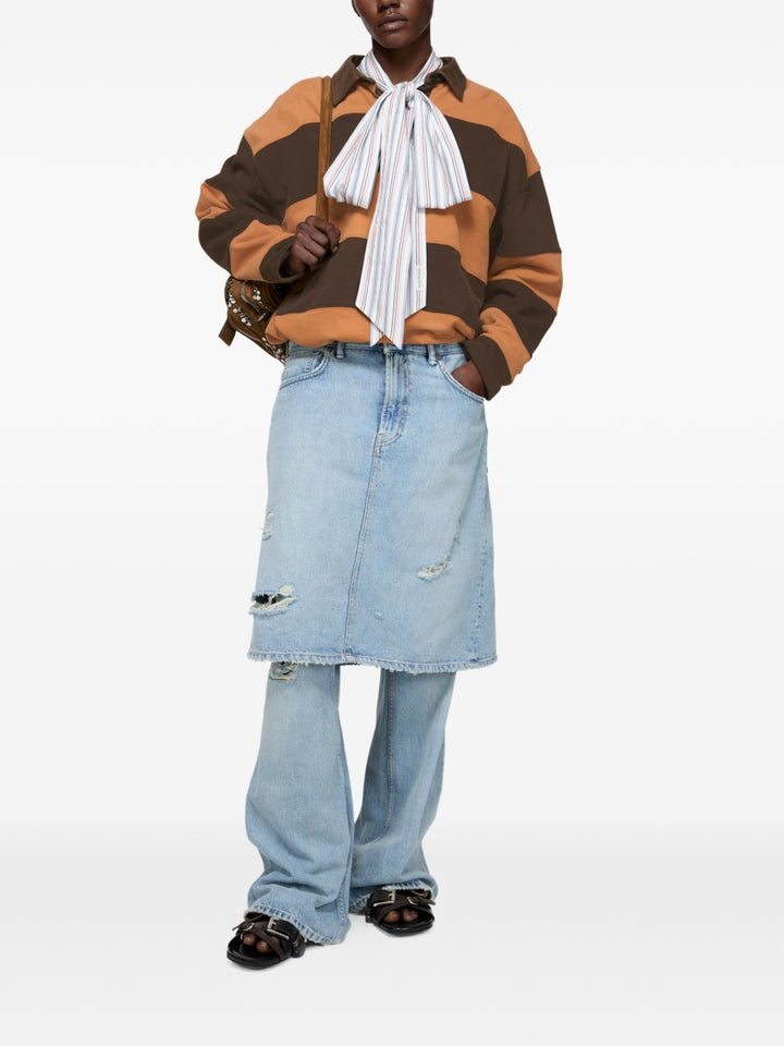 Acne Studios Jeans - Blue and green | e727ab859bf0a1a78abd78143cf7045ef2f4a951