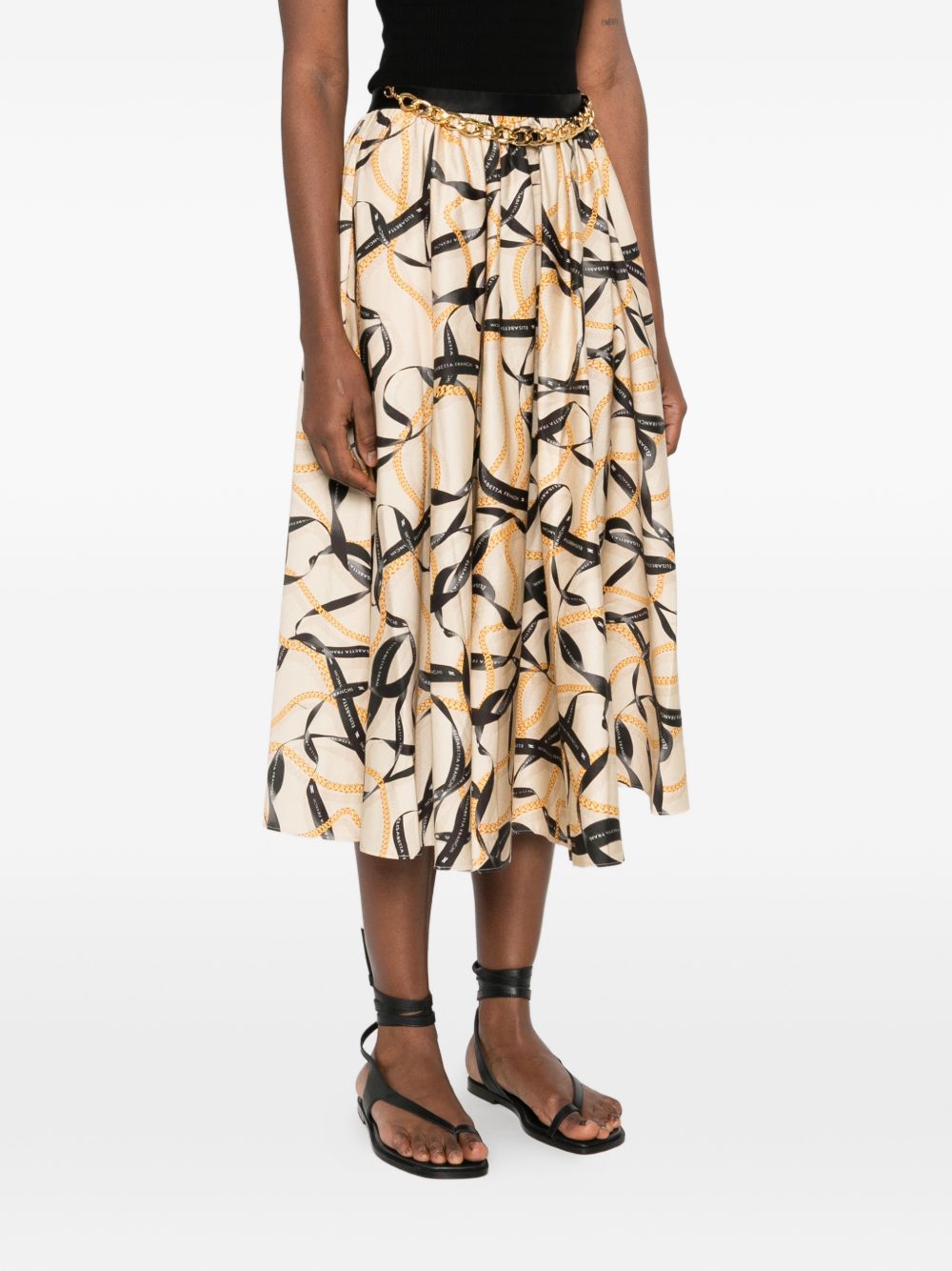 Elisabetta Franchi Skirts - Light and natural | 94f9210c7756b8a7bf7e58ed7dd283545dbaebfc