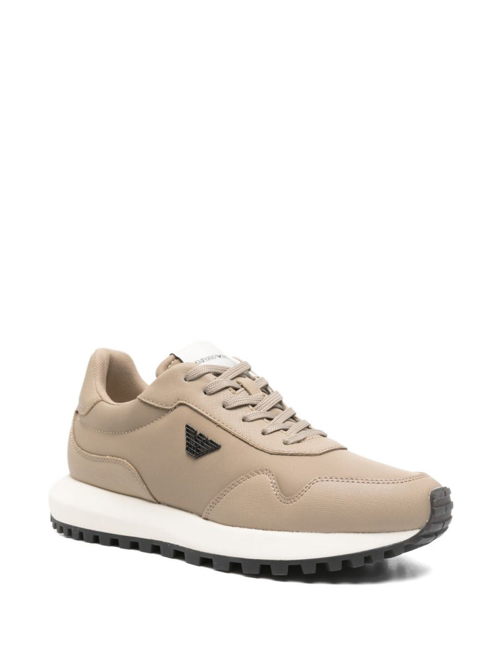 Emporio Armani Sneakers - Light and natural | 2541c5a37aae64cd43cd340a10042c919ccee20e