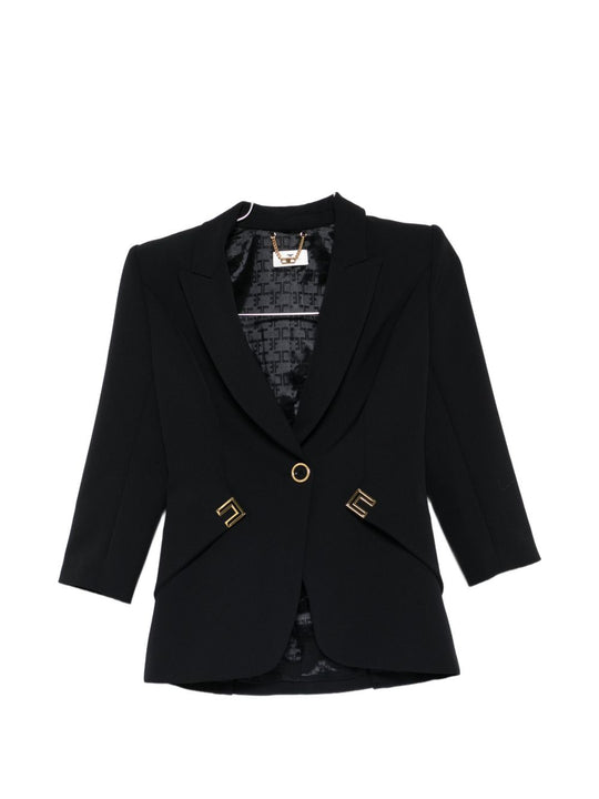 Single-Breasted Blazer Jacket