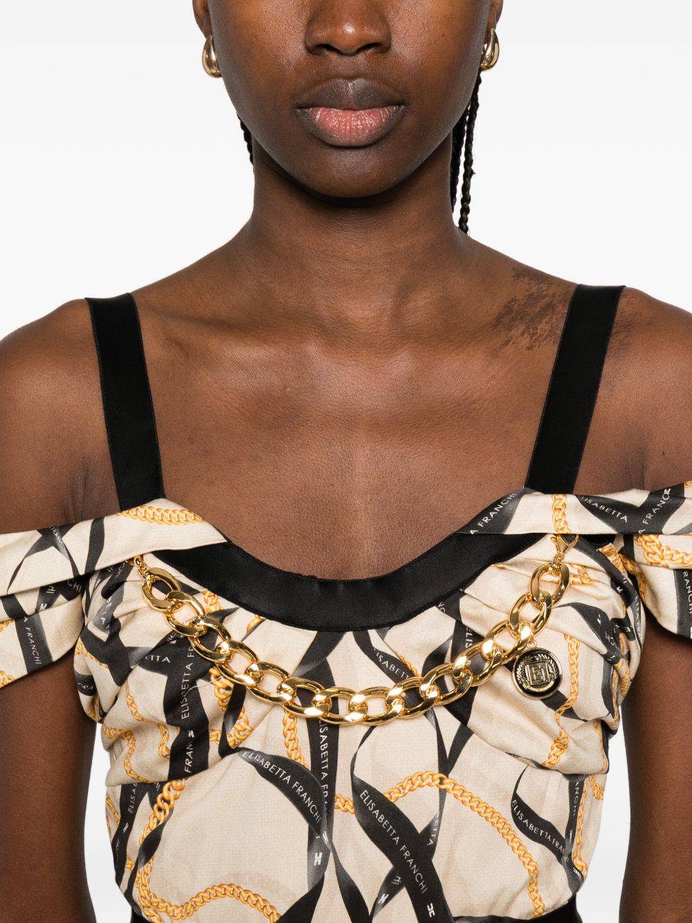 Elisabetta Franchi Dresses - Light and natural | 65abfb44f83e9db1ebbff55cb3b3457c523dfacc