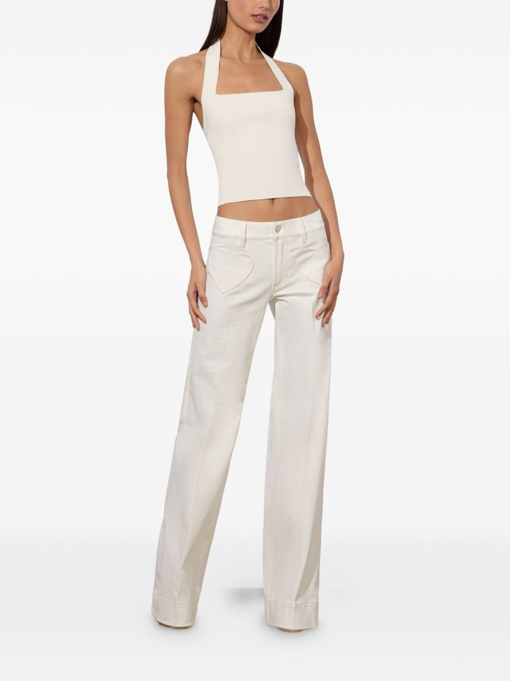 Alice + Olivia Trousers - Light and natural | cdac004e21d53f155b590dc0a4f78d54aacd5b20