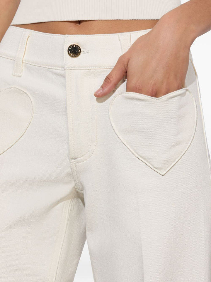 Alice + Olivia Trousers - Light and natural | 7a6a4196ce9ffe8929a4aa37293a6d839a42bf51