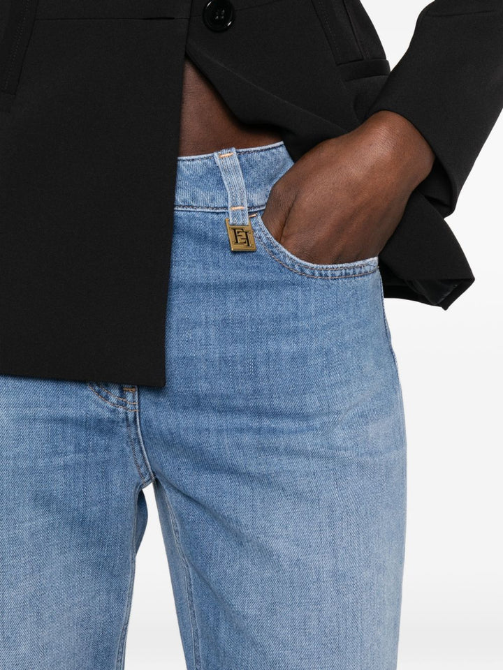 Elisabetta Franchi Jeans - Blue and green | 28ccb9429f88985ada2c33b59cc596f61a9fe50d