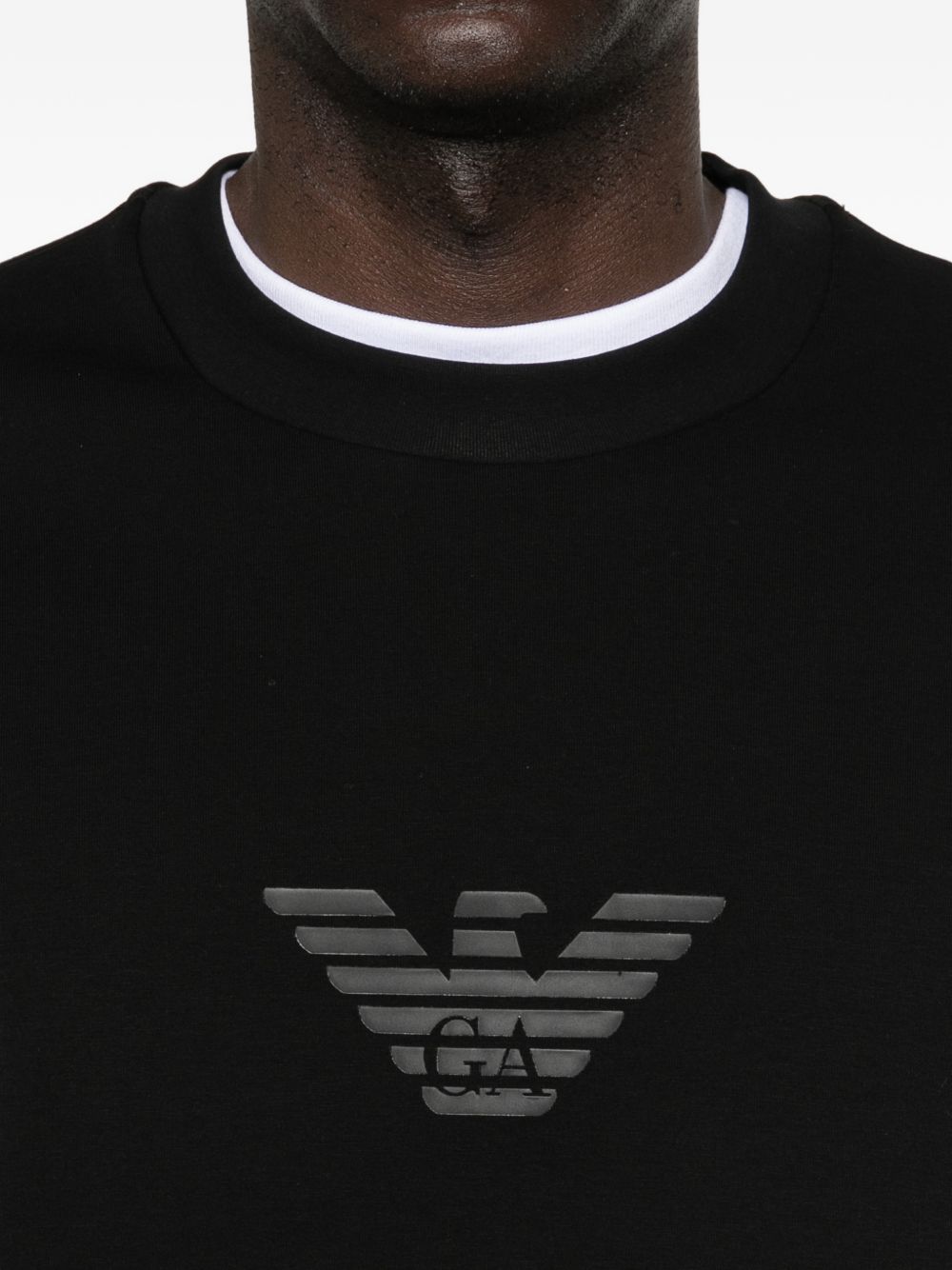 Emporio Armani Sweaters - Blacks and greys | 145fd8be036dbf50b96f8f6e7591afbc93cc169c