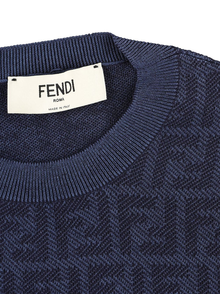 Fendi Sweaters - Blu e verdi | f9ae500bc2bf1b818793e30927ed03071292ddf8