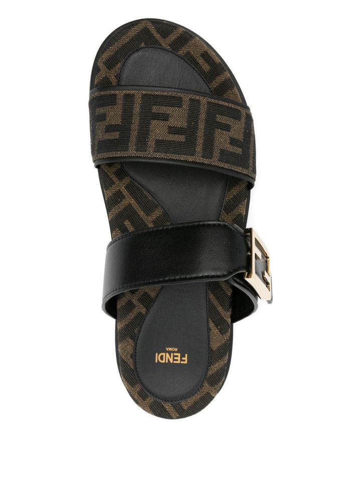 Fendi Sandals - Brown | ce88f7bf8bf388f7e1807875251211a1029db062
