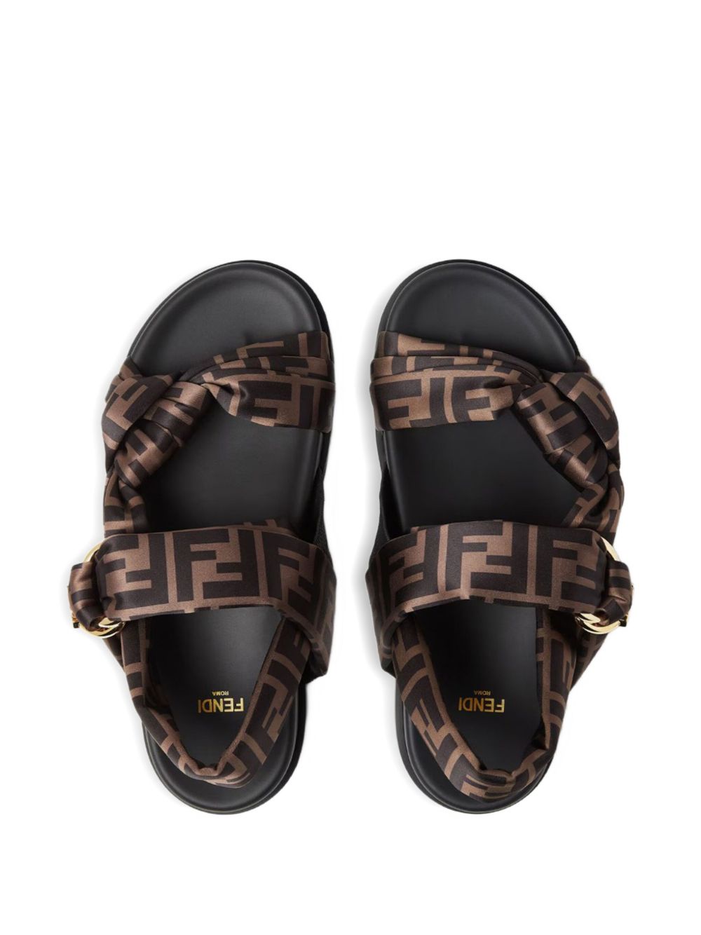 Fendi Sandals - Brown | 2a904a1d2d3263daaaac27d000d01bc27f6d09a0