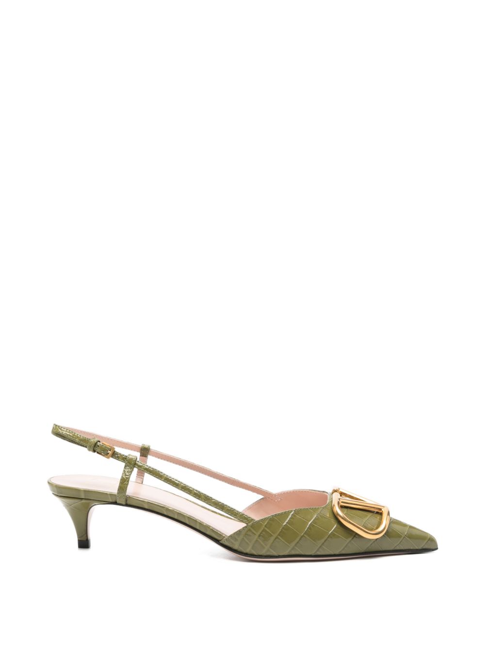 Valentino Garavani With Heel - Blu e verdi | 5debcc1baacb73a4133ecfbd93744592385bd592
