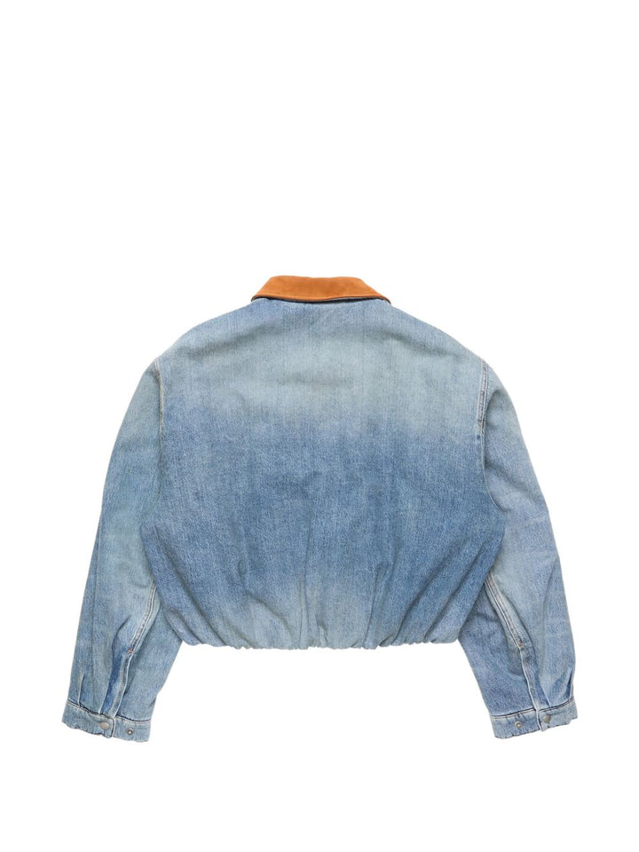 Acne Studios Coats - Blue and green | 43ffe9f1d76ac377dbbc381c03281e747d3898b4