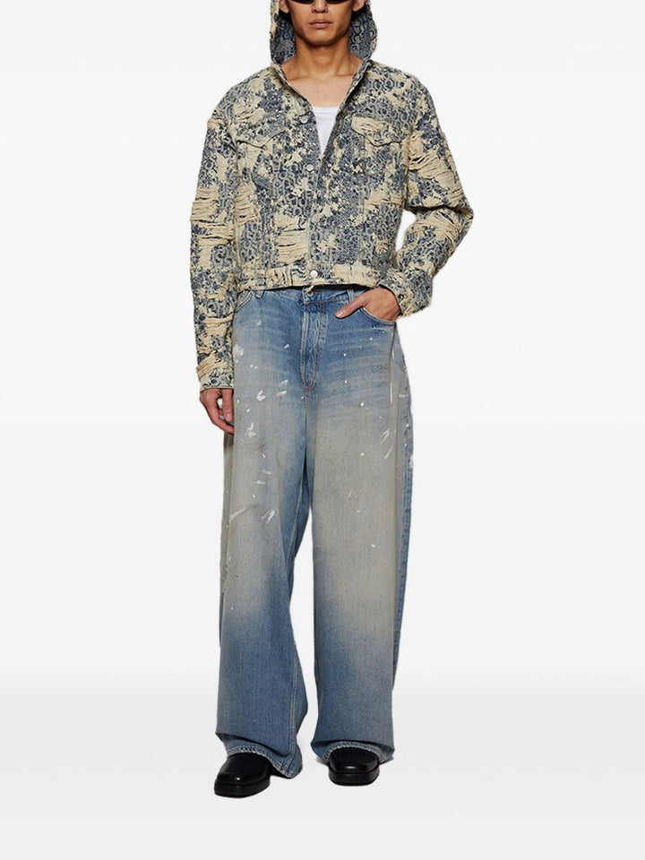 Acne Studios Jeans - Blue and green | 0f34f1fb941797deca7ef3513a83f5ab9c7fabf1