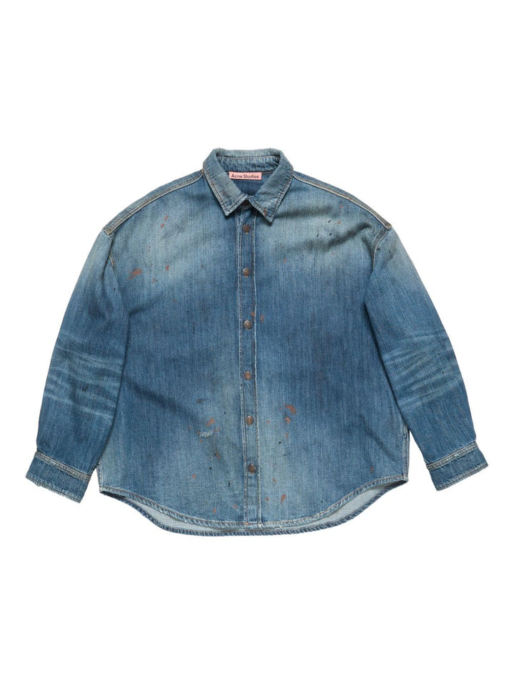 Acne Studios Shirts - Blue and green | 8c4b15bade24b2e8e5fa3ba67fd18f6c5822decb