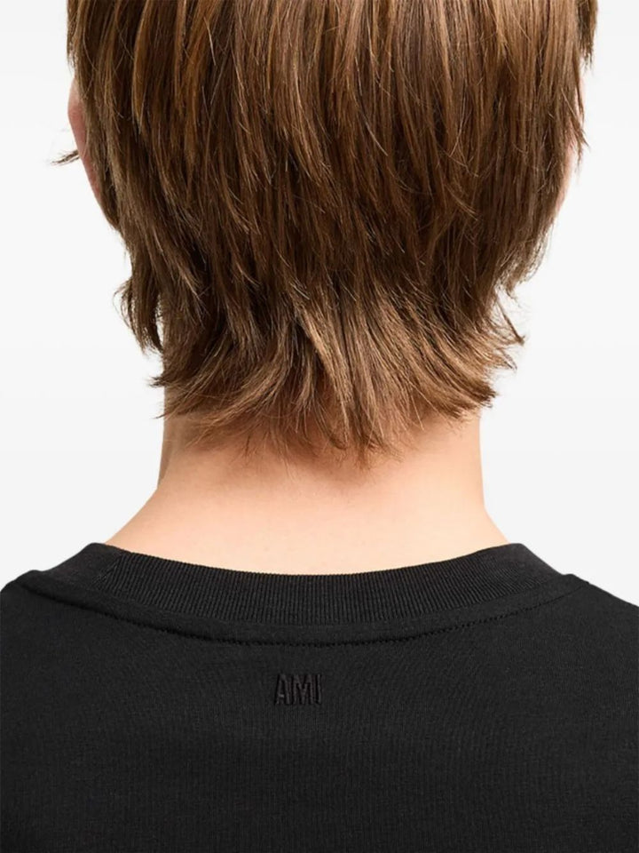 Ami Paris T-shirts and Polos - Blacks and greys | 3ed8b9432efca11d8e375adde0c59e82a85aa450