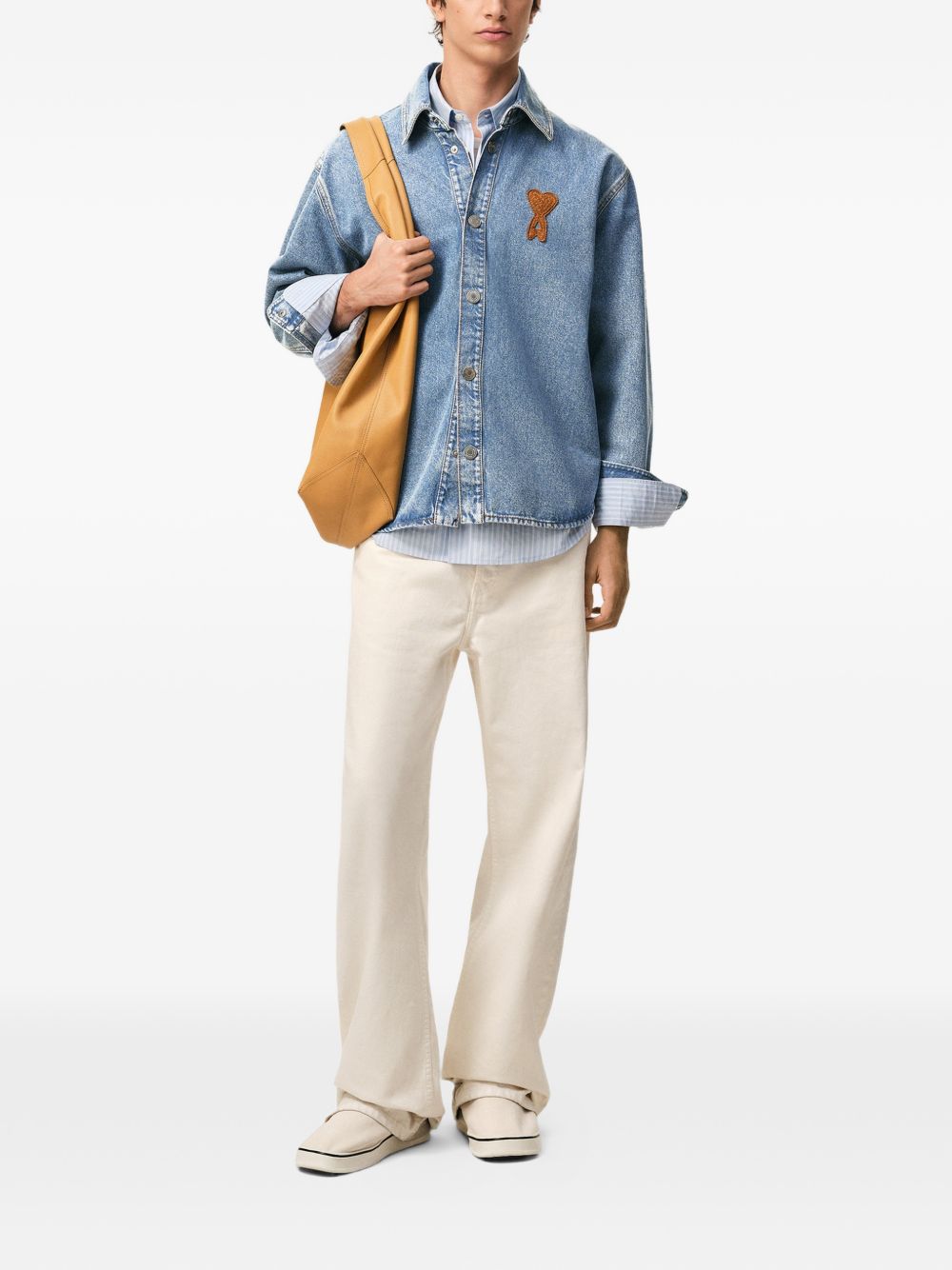 Ami Paris Shirts - Blue and green | ac5dde23e617a5a9a2d91c9db6a597e9ae2f3c46